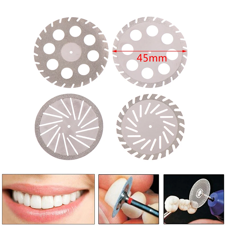 

Big Size Dental Lab Polishing Diamond Double Sided Cutting Disc For Dental Cutting Plaster Disc Wheel Dental Lab Tool 40&45mm