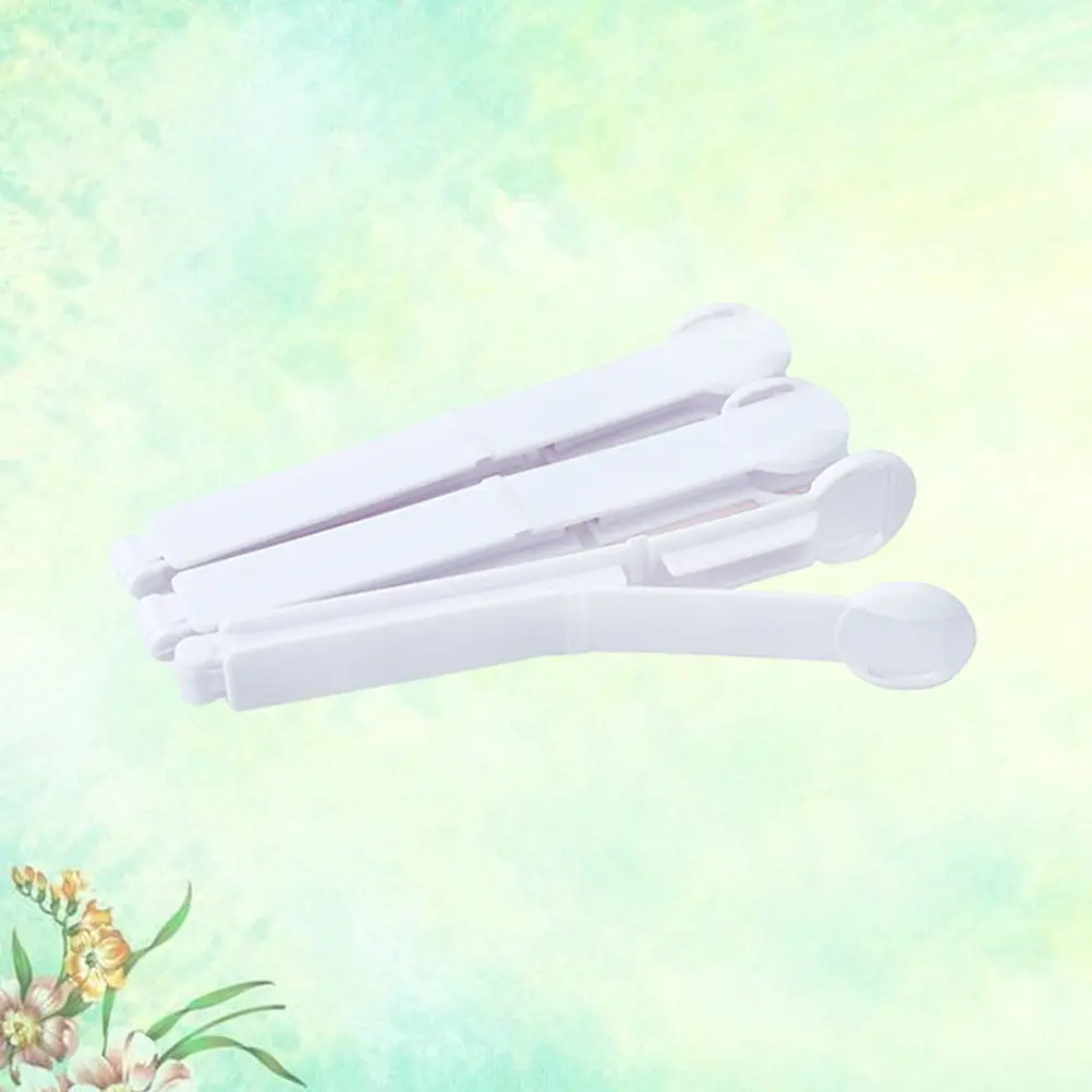 

5Pcs Premium Food Seal Clips Heavy-Duty Plastic Bag Sealer for Chips Bread Food Airtight Watertight Fresh Keeping Kitchen