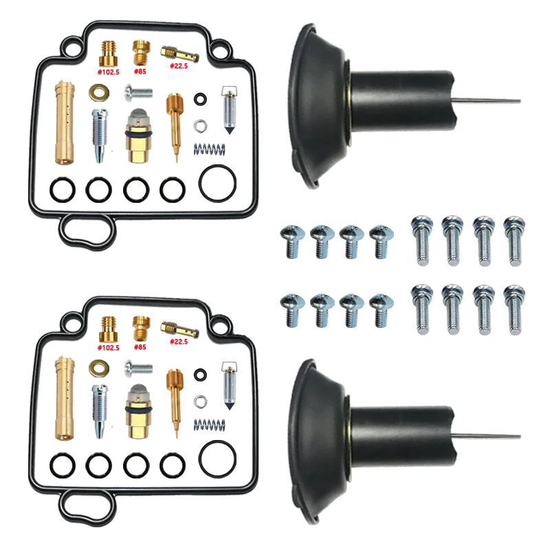 Yamaha TMAX 500 XP500 XP500R 5GJ Kit di riparazione carburatore Parti a membrana e galleggiante TMAX500 2001-2003