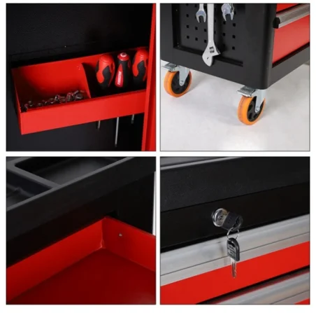 HYstrong Tool Storage/Tool Cabinets Heavy Duty Workshop with Drawers and Wheels HY-004