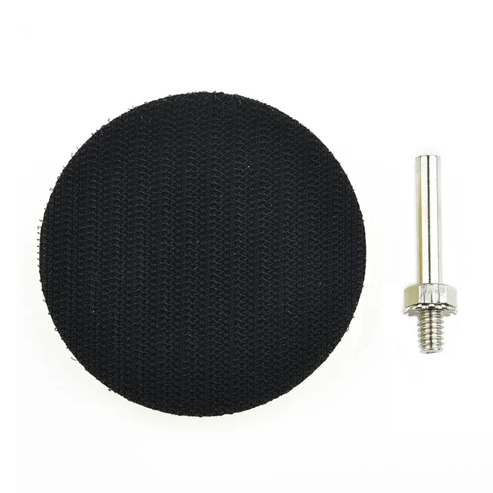 Backing Pad For Sanding And Polishing Discs 3 Inch 75mm With Drill Attachment For Use With Electric Drill And Grinder Tools