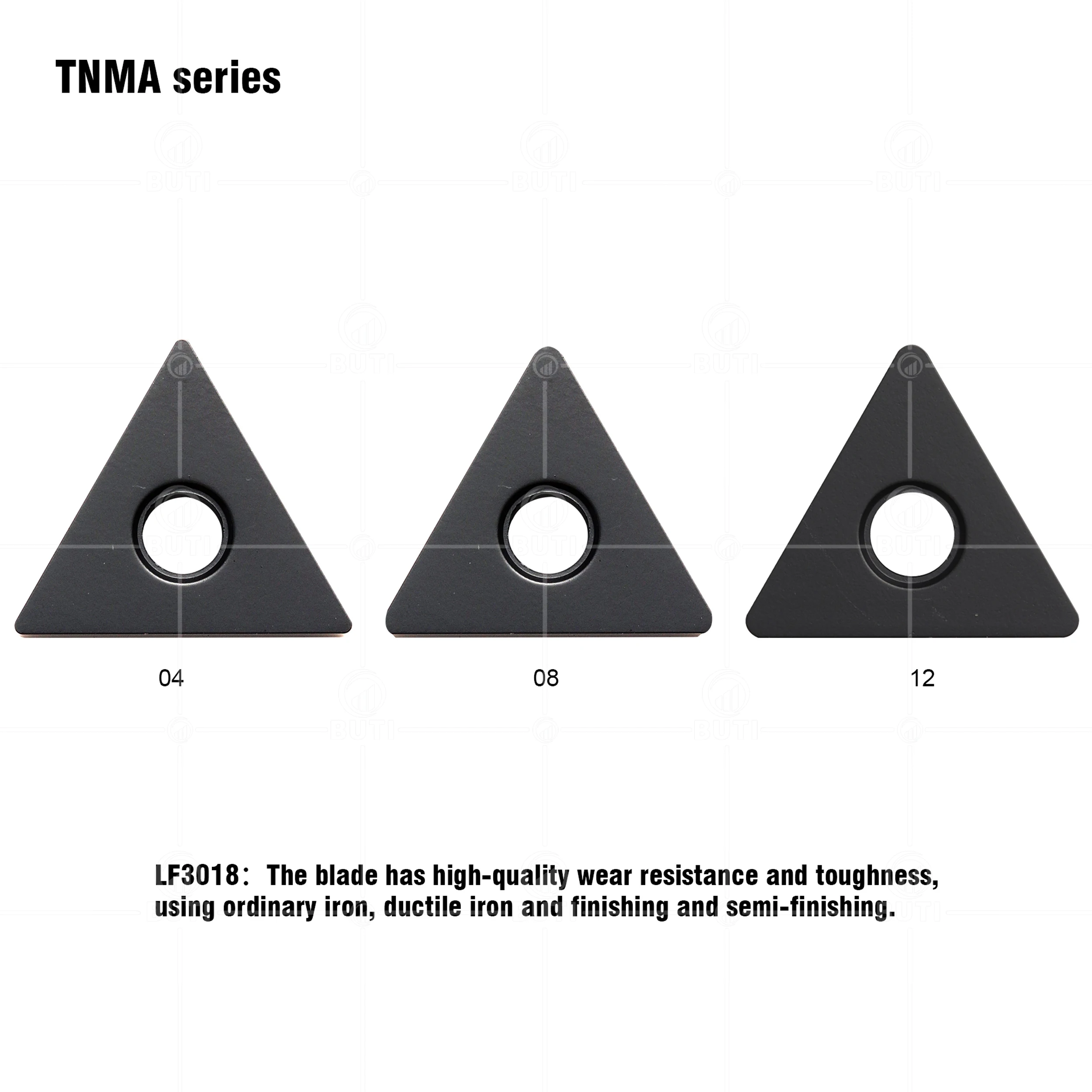 DESKAR 100% Original TNMA160404 TNMA160408 TNMA160412 LF3018 Turning Hard Alloy Cutter CNC Lathes Carbide Inserts For Cast Iron