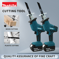 Makita 18V Reciprocating Saw Band Battery Charger Can Cut Wood PVC Pipe Replaceable Blade Chainsaw Woodworking Tools