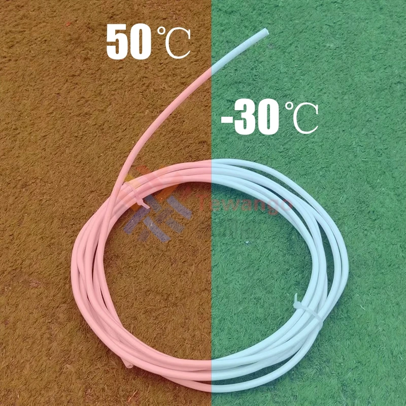 Cable Flexible de repuesto para toldo exterior, cable de resistencia a altas temperaturas, ranura de tela, línea de paso a través, diámetro de 6mm