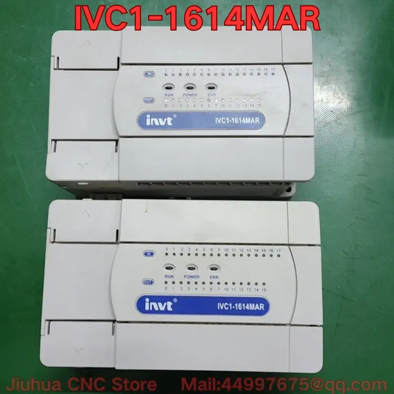 

Second-hand IVC1-1614MAR PLC controller functional test is normal