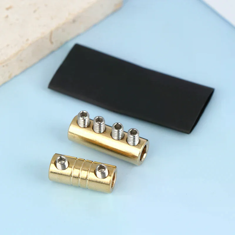 

10Sets Wire Connector Nut Kit 80A 6AWG 60Amp Copper Splicing Wiring Connector Waterproof Circuit Wire Terminals