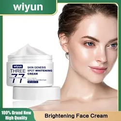 377 Brightening Face Cream Fade Melanin Pigmentation Reduce Fine Line Shrink Pore Lighten Dark Skin Moisturizing Smoothes Beauty