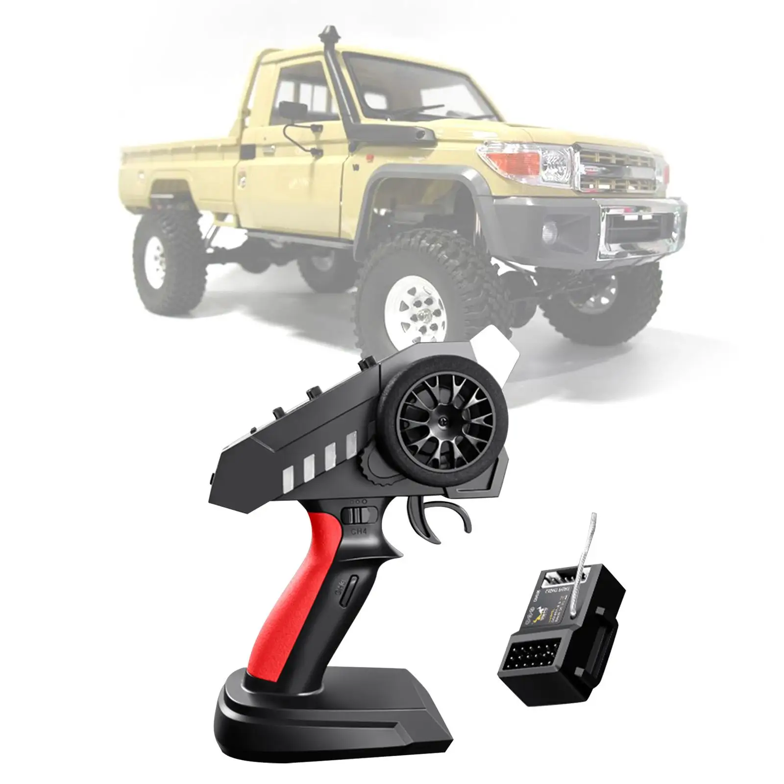 RC Car Controller Multipurpose 200M 2.4GHz High Sensitivity 6 Channel RC