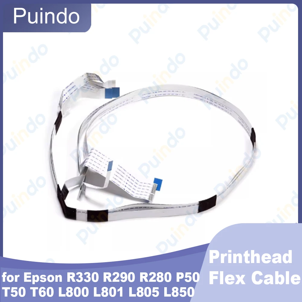 

Original New Print Head Flex Cable for Epson R330 R290 R280 P50 T50 T60 L800 L801 L805 L850 Inkjet Printhead Assembly