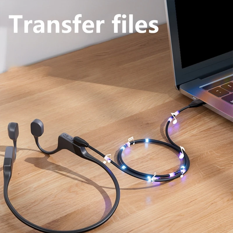 

1Pack Earphone Charging, 4Pin USB Charging Cable for OpenSwim S710 448F
