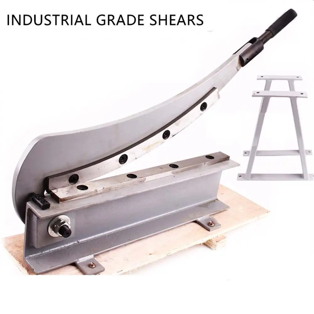 50cm Manual Shearing Machine Metal Plate Cutter Stainless Steel Copper Aluminum Cardboard Shear Guillotine Iron Cutting Tool