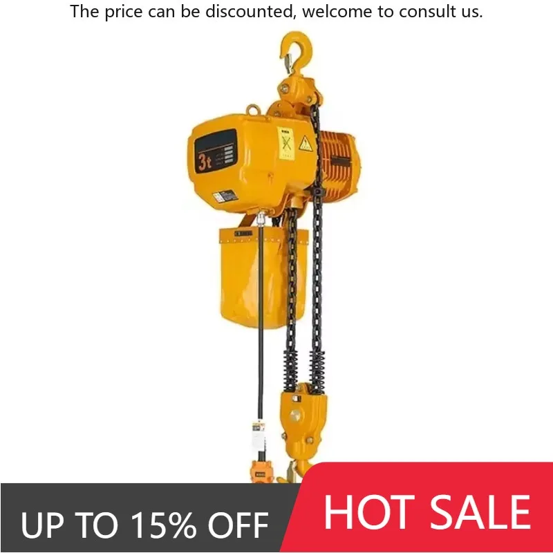 

2024 New Promotion 5tons Electric Chain Hoist Remote Control Block Hoist With Trolley
