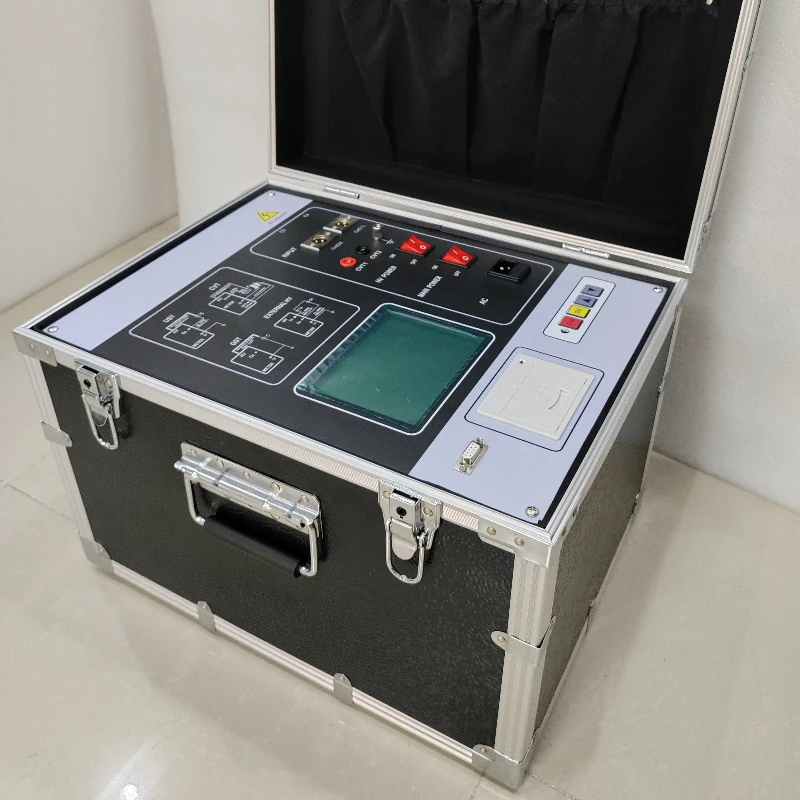 VLUUKE 10kV Output Automatic Tan Delta Tester for 110kV+ Transformer Dielectric Loss Tgδ Meter with CVT Ratio Test‌ing Function