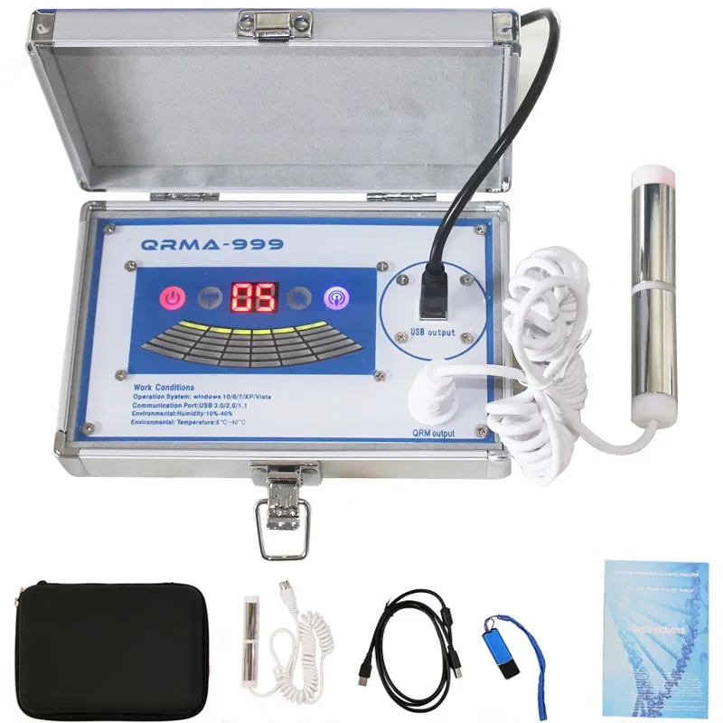 

Quantum Health Sub-health Analyzer QRMA-999 Magnetic Resonance Analyzer Full Body Analyzer Checking Set Multilingual Choose