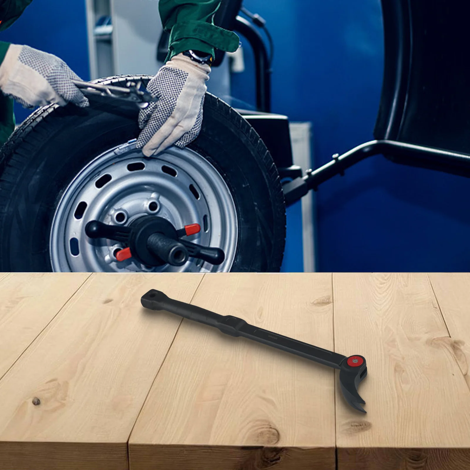 

Multifunctional New Practical Pry Bar Wrecking Bars Repair Removal Tool Nail Puller 180 Degree Angle Adjustment