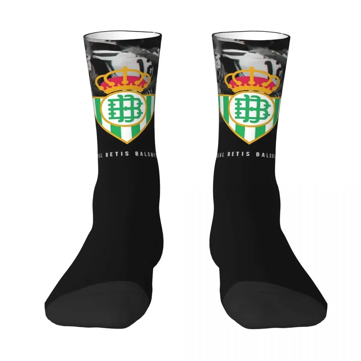 Echte Betis Socken Harajuku Schweiß absorbierende Strümpfe die ganze Saison lang Socken Zubehör für Unisex Geschenke