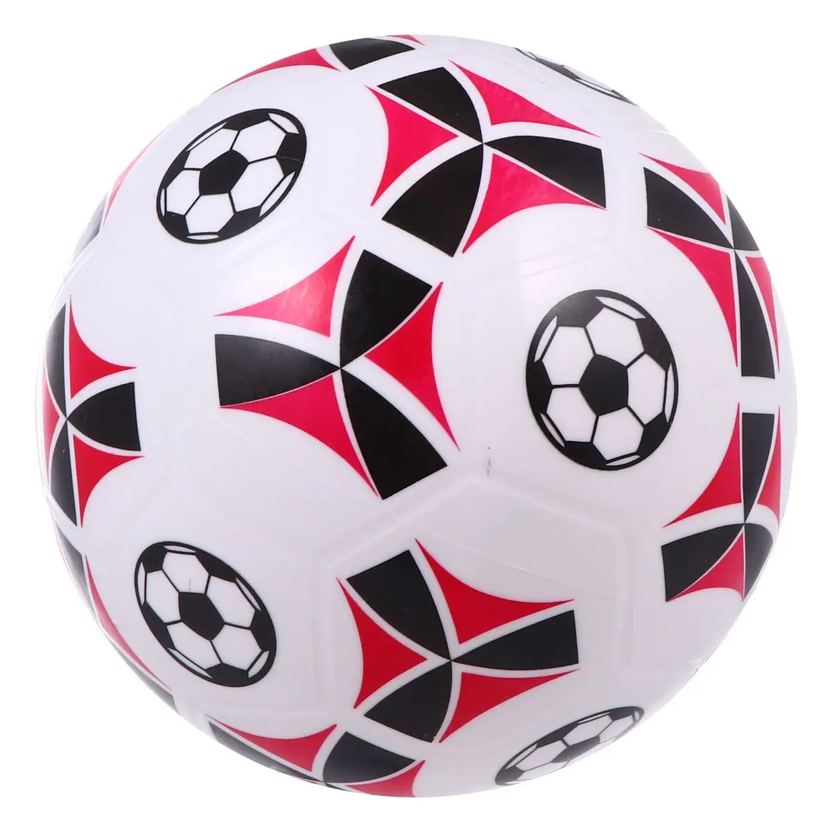 

8 .5 Kids Sports Toys Pat The Ball PVC Soccer Football Beach Inflatable Red Baby