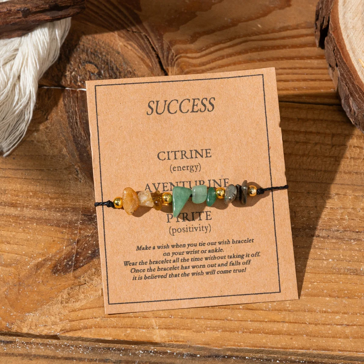 خمر نعمة الحجر الطبيعي الخرز سوار للنساء الرجال التصميم الإبداعي البوهيمي بسيط دقيق الأخلاقية مجوهرات هدايا