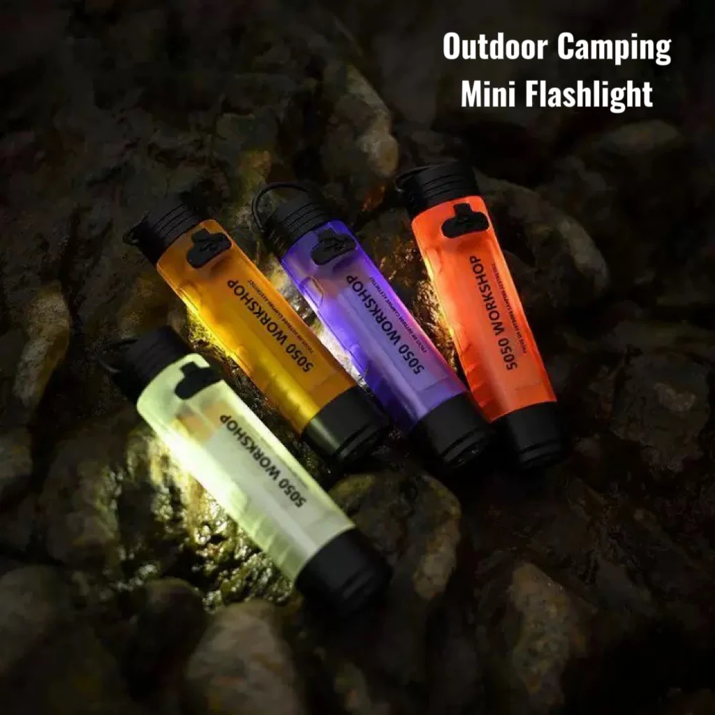 

Карманный фонарик с бликами, уличный светодиодный фонарик с длительным сроком службы, облегчение катастрофа, аварийный 5050, небольшой светильник, перезаряжаемый фонарик