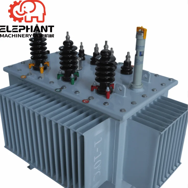 Three-Phase Oil Immersed S13 Transformer 630kVA/1600kVA Yyn0 Dyn11 400V Output Input Voltages 10kV 6kV 35kV