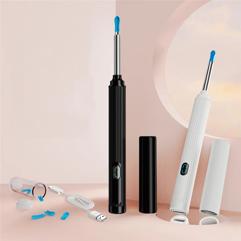 A59Z-Wireless Visual Ear Picker Otoscope Earwax Removal Tool With Camera Ear Endoscope Set For Children Ear Cleaning-A
