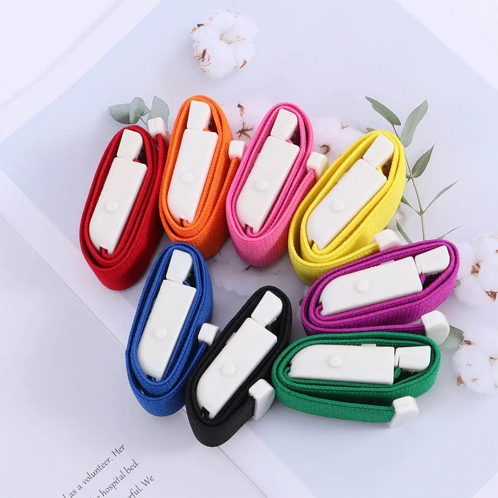 

Cotton Outdoor Sport Colorful Nurse Paramedic Quick Release Tourniquet Bandage Buckle