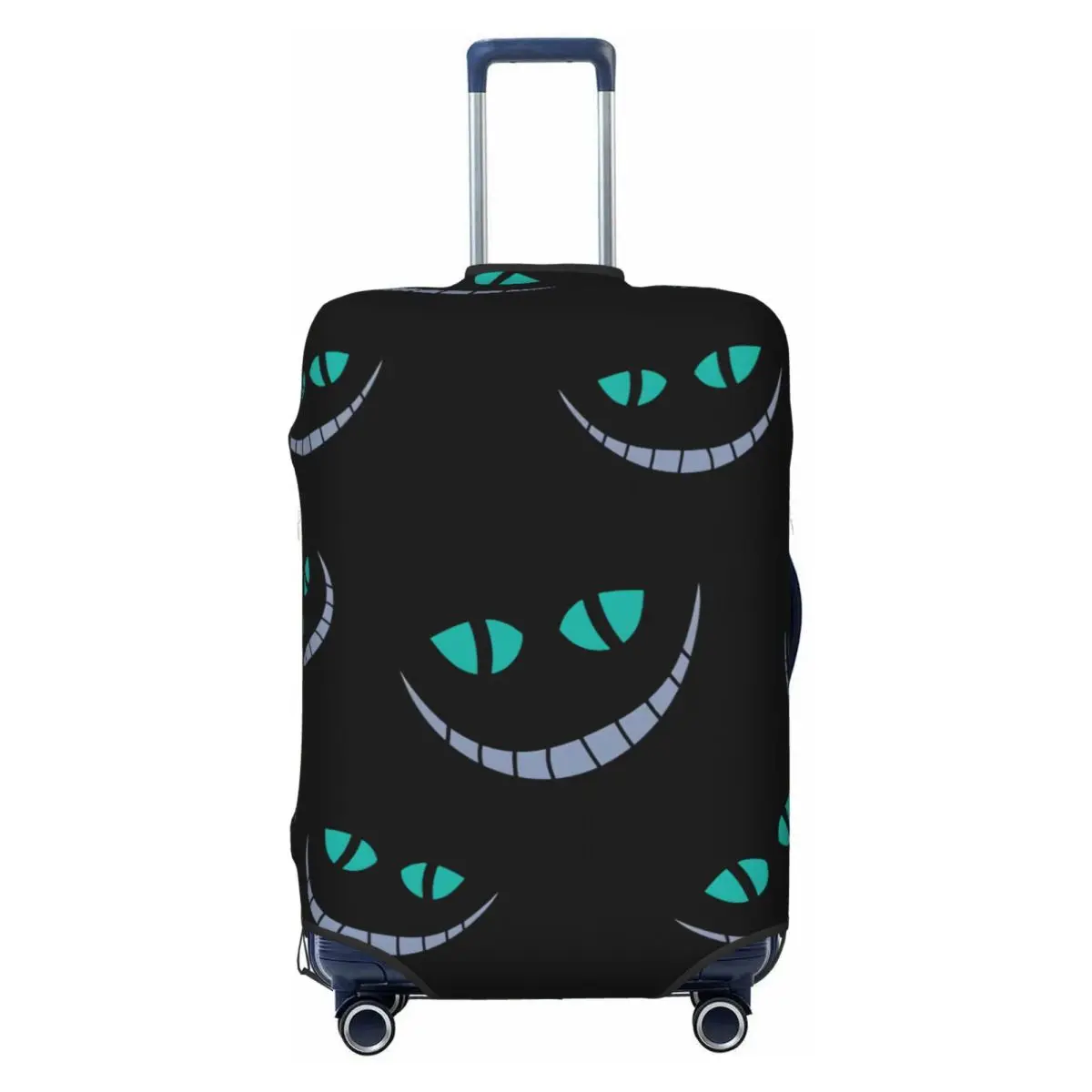 

Чеширс на заказ, кошачий чехол с рисунком лица, модный защитный чехол для чемодана, костюм для 18-32 дюймов