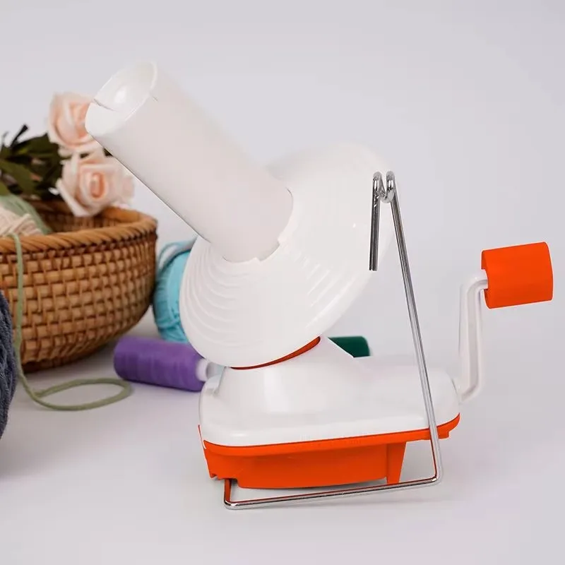 Red Yarn Winder Tool, Household Thread Weaving Spool Organizer, Ball Maker Splitter, Home Craft Essential