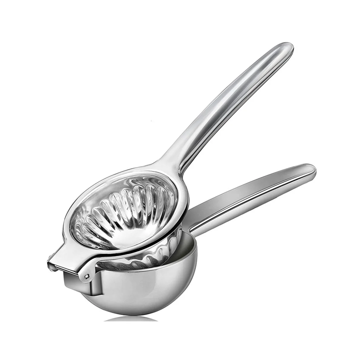 Lemon Squeezer, - Stainless Steel Extra Large Manual Lemon Juicer Squeezer with Solid Metal