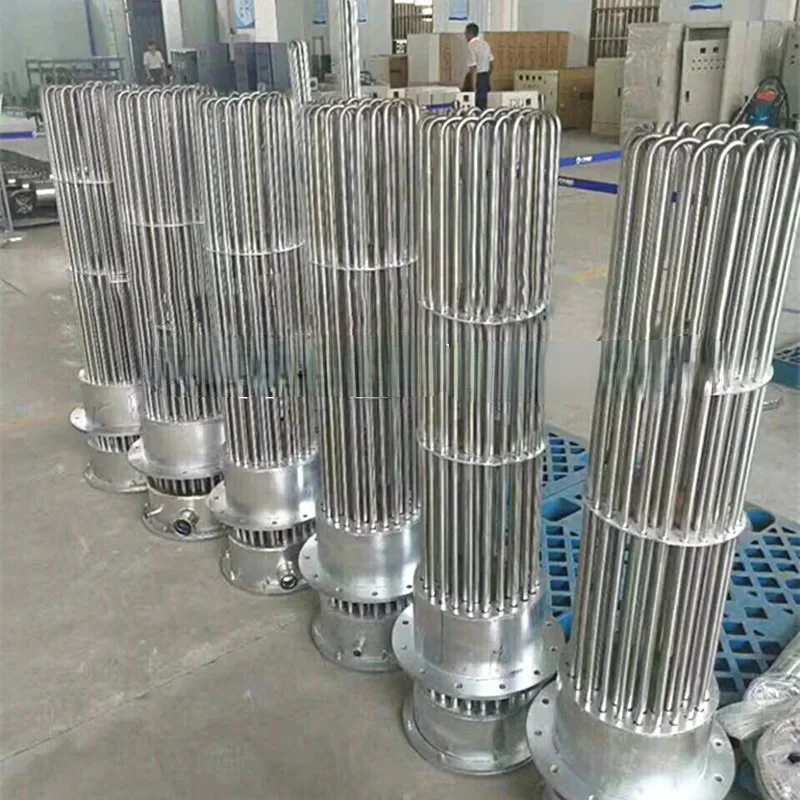 Electric Boiler Heat Conduction Oil Heating Pipe Industrial Explosion-Proof Water Tank  Rod Reaction Kettle 380V High