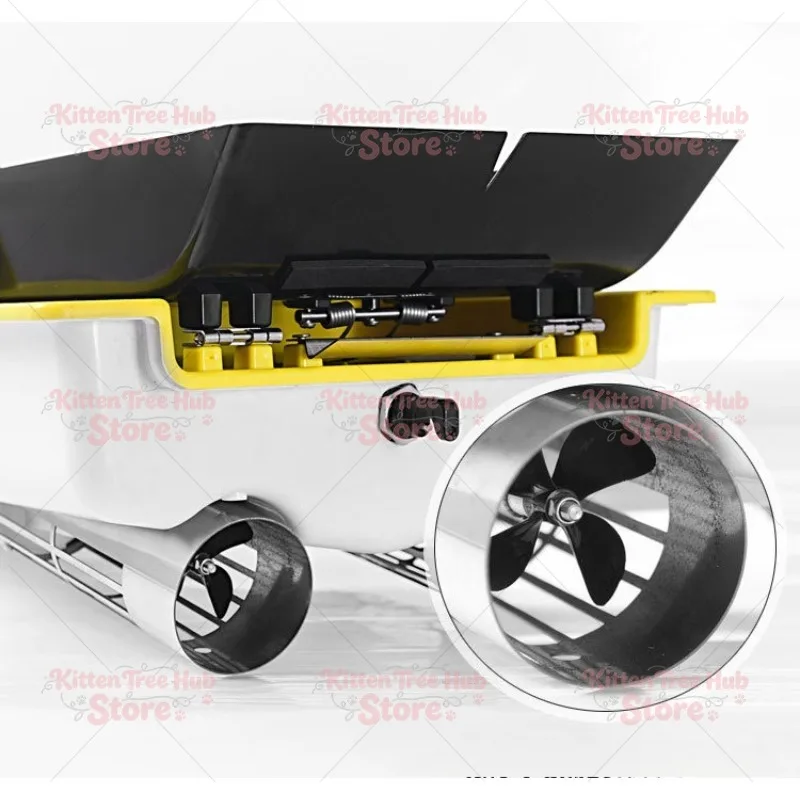 Outdoor Night Fishing RC GPS Bait Boat S90 12V 600m Brushless Motor 5KG Load One Key Auto Return Fish Finder Nest Pull Net