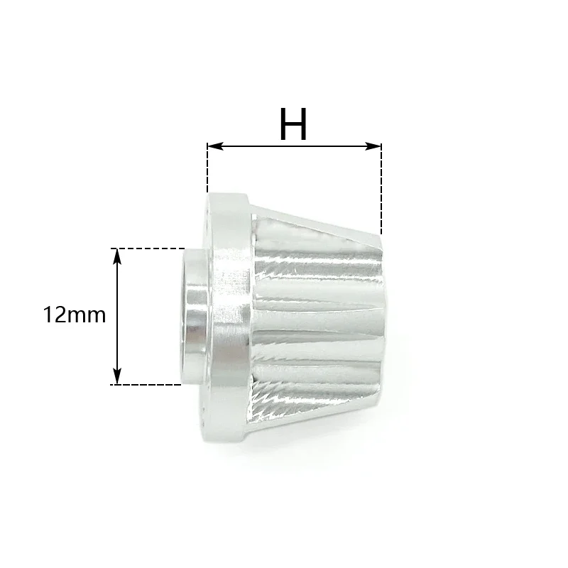 1.9/2.2 pollici ruote cerchio CNC alluminio 12mm ruota mozzo esagonale per 1/10 RC Crawler auto Axial SCX10 Capra Redcat Gen8 VS4-10