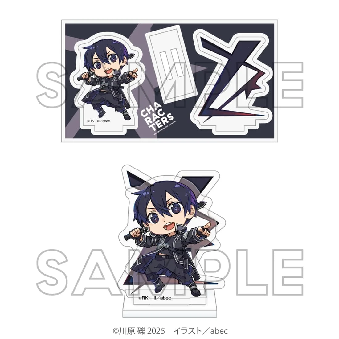 Anime Sword Art  20th Anniversary 10cm Acrylic Standee With Double Base, Sinon,for Study Room,keychain