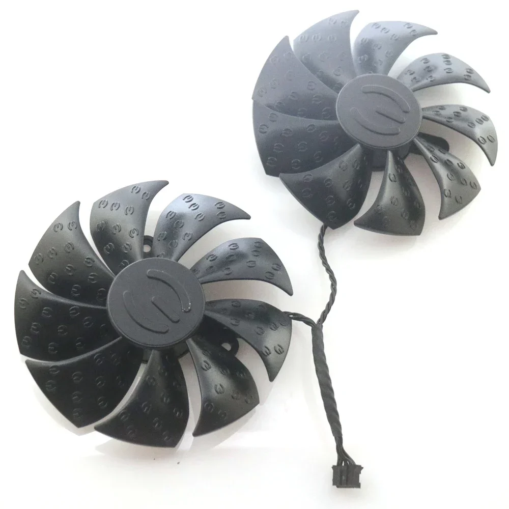 2pcs/lot PLD09215S12H 12V 0.55A 88mm 4Pin For EVGA RTX2080ti RTX2080 2070 SUPER XC GTX1660 XC Ultra Graphics Card Cooling Fan