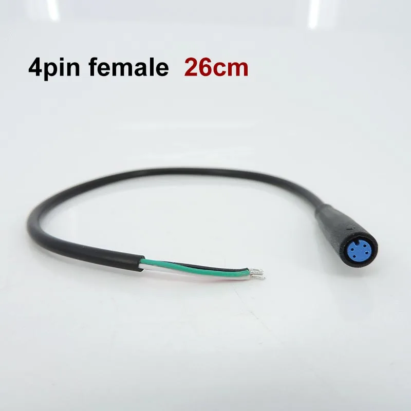 M6 2 3 4 5 Pin Stecker Elektrischer Steckverbinder Männlich Weiblich Roller Bremse Wasserdicht 6mm E-Bike Kabel Stecker Signalsensor Kabel