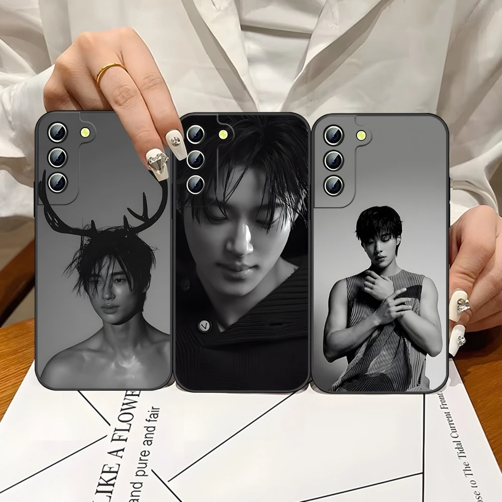 B-Byeon Woo Seok Model Phone Case for Samsung S24 Ultra S22 S23 S20 Fe S21 Plus Galaxy A54 A34 A24 A53 M54 Note 20 Back Cover