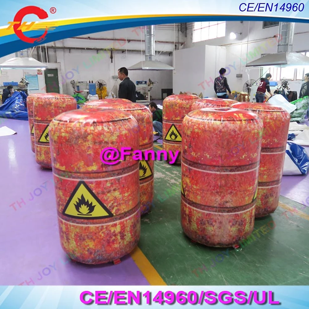 inflatable paintball bunkers Cheap inflatable paintball bunkers oil Barrel for outdoor game,inflatable CS games obstacle bunke