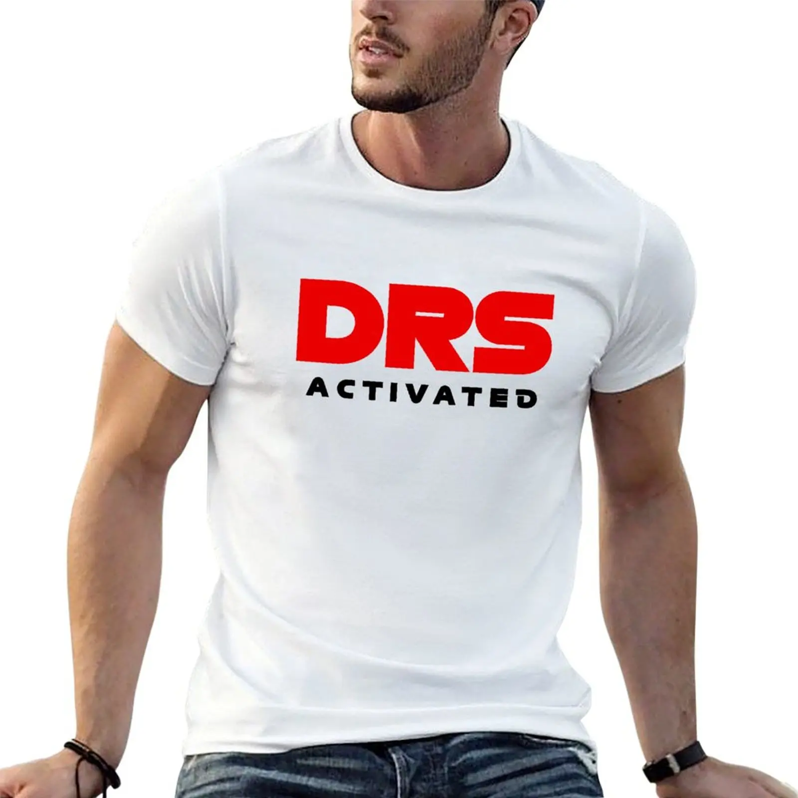 

DRS Activated F1 Design T-Shirt man t shirt cotton man t shirts graphic T-Shirt