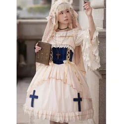 The Song of Eternal Life ~ Sweet Lolita High Low JSK Dress by Infanta