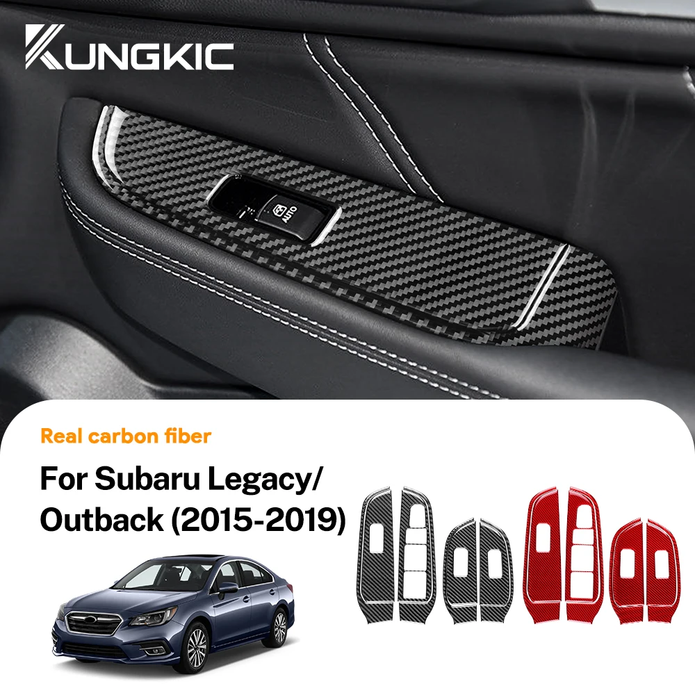 

Настоящая мягкая наклейка из углеродного волокна для Subaru Legacy Outback 2015 2016 2017 2018 2019 LHD RHD автомобильные аксессуары для дверей и окон