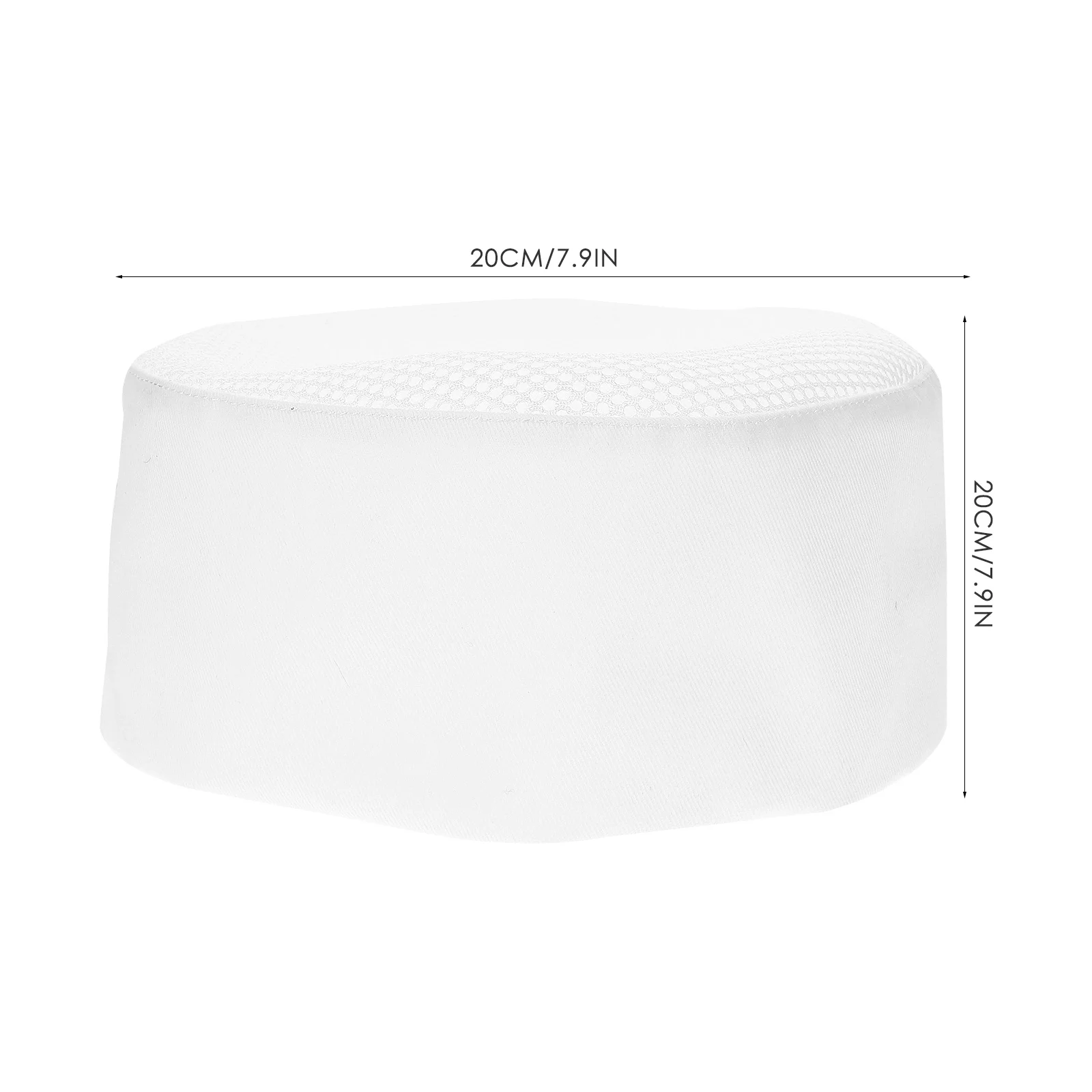 Waschbare Kochmütze für die Küche, Restaurant, wiederverwendbare Kochmütze, atmungsaktive Arbeitsmütze für Köche, Bäcker, Kellner, einheitliches Zubehör