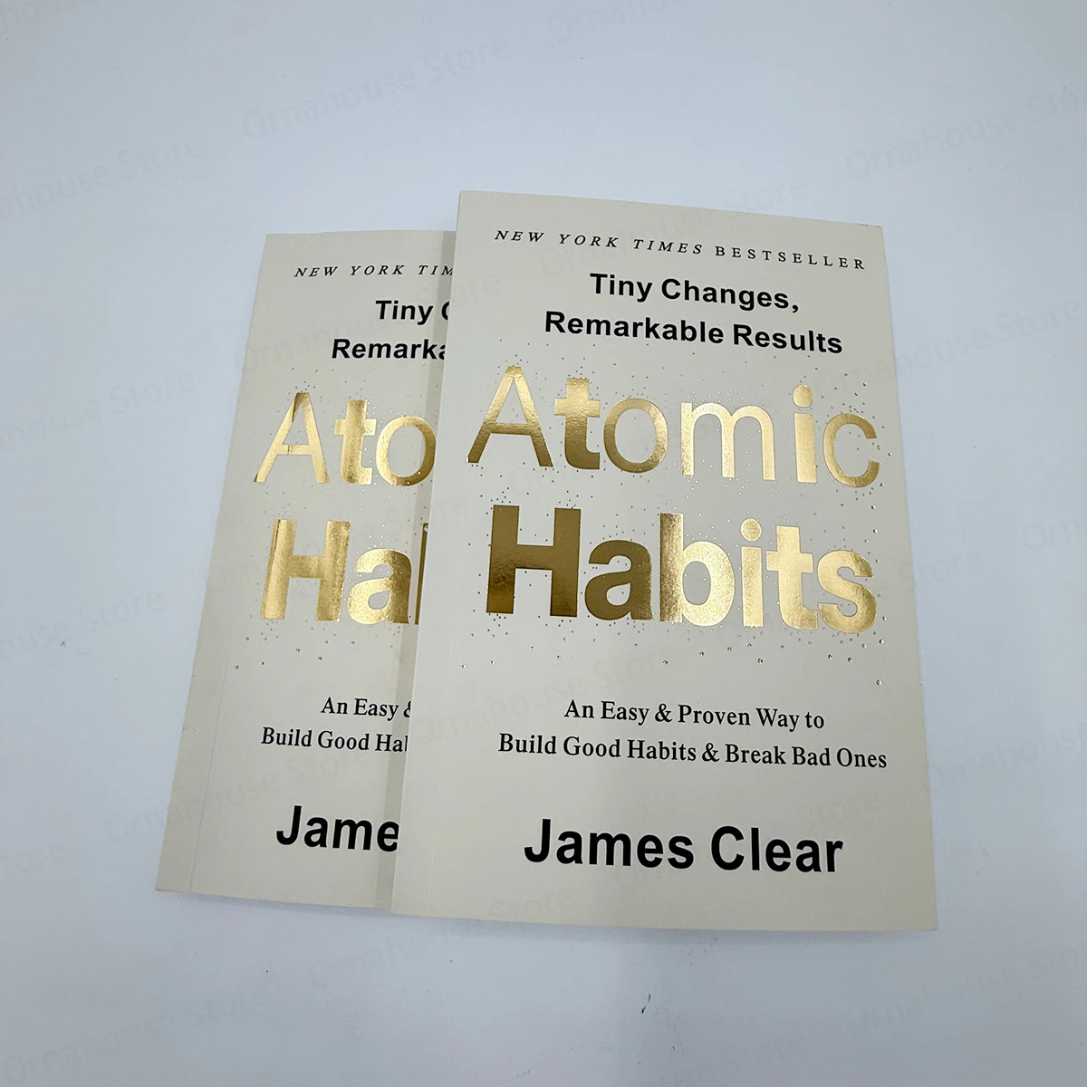 العادات الذرية بقلم جيمس كلير طريقة ثابتة سهلة الإدارة الذاتية كتب التحسين الذاتي كسر عادة كسر سيئة