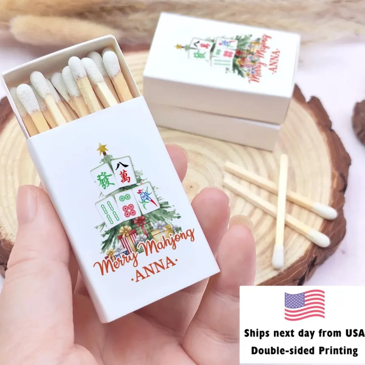 personalized-merry-mahjong-christmas-matchbox-custom-name-mahjong-tree-design-double-sided-printed-unique-holiday-gift-for-ma