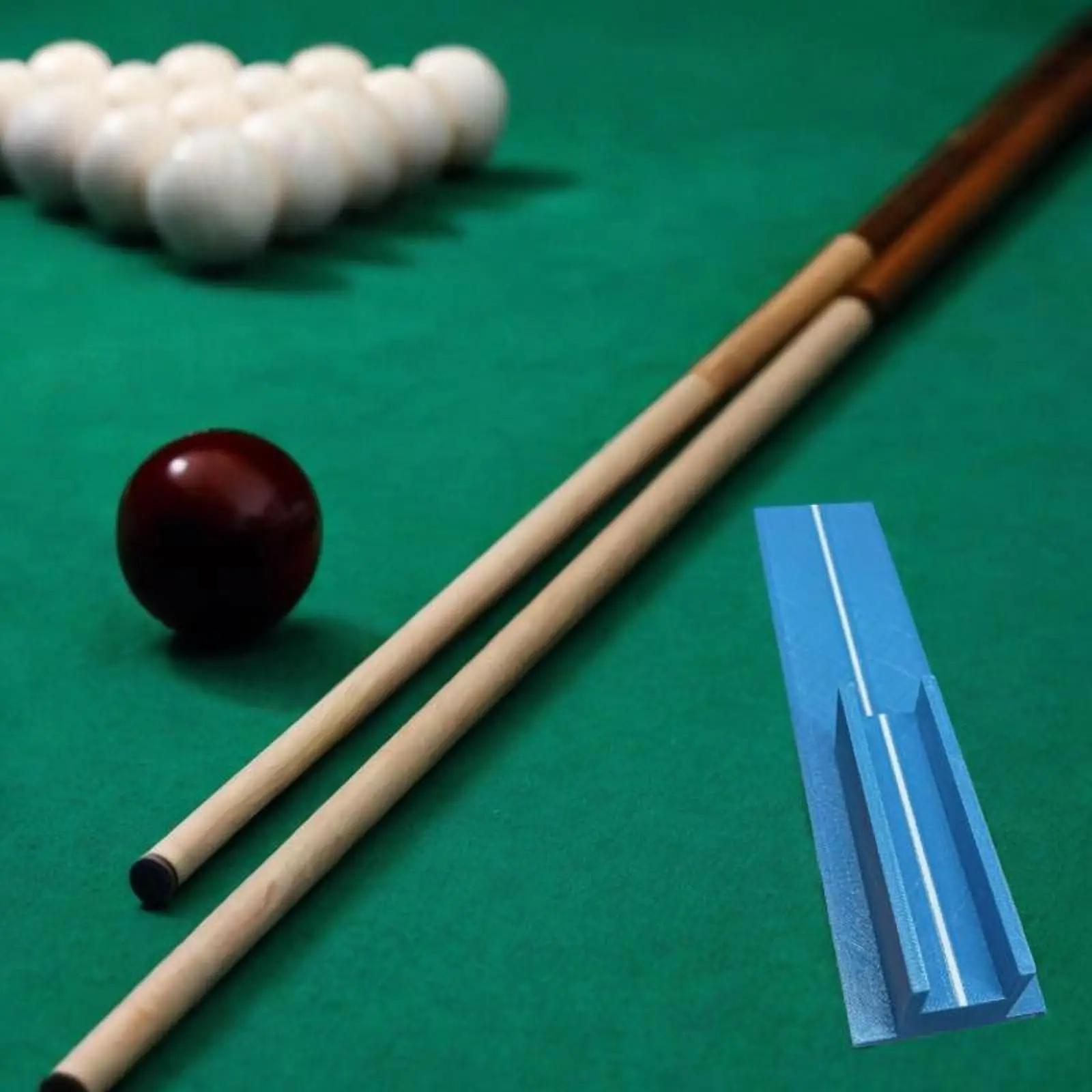 Billiard Stroke Exerciser Plastic Cue Practice Tool Aiming Helper Stable Hit for Pool and Snooker Players