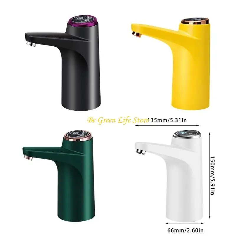 Bomba botella agua agua eléctrica M7DF con pantalla LED Bomba agua agua potable Bomba botella agua para a