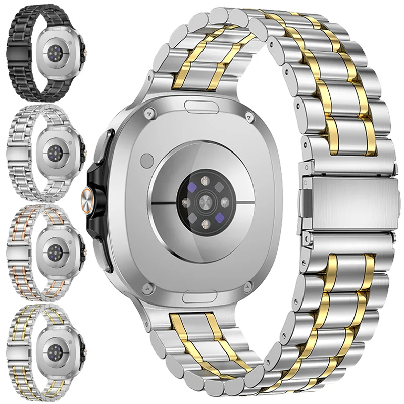 

Stainless Steel Strap For Samsung Galaxy Watch 8 classic 46mm Metal Watchband Bracelet Correa For Samsung Watch 8 40mm 44mm band