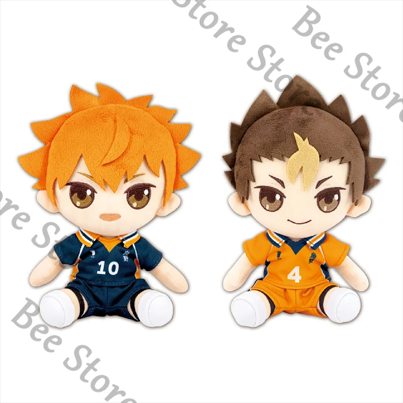 

Аниме Хайкю!! Ambitus Yu Nishinoya Hinata Shoyo колеги официальные подлинные 18 см милые плюшевые игрушки для сидения в подарок