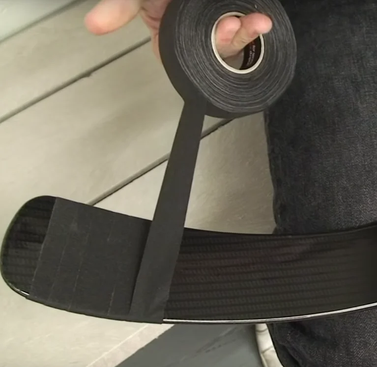 Fita de Hóquei YITAPE 25mm*25M, Protetor de Lâmina de Hóquei em Tecido Premium Antiderrapante para Equipamento de Patinação