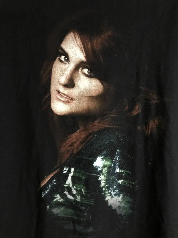 Meghan Trainor Untouchable Tour 2016 Black Graphic T-Shirt S SMALL