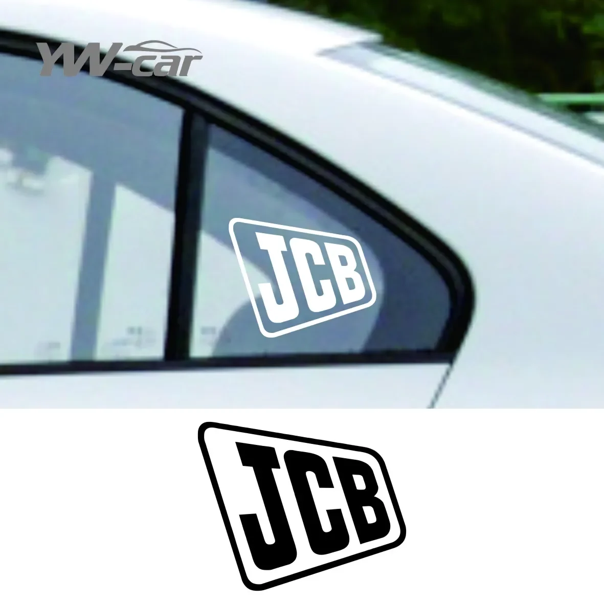 

For JCB old aufkleber sticker bagger excavator 4 Sticker Car Styling